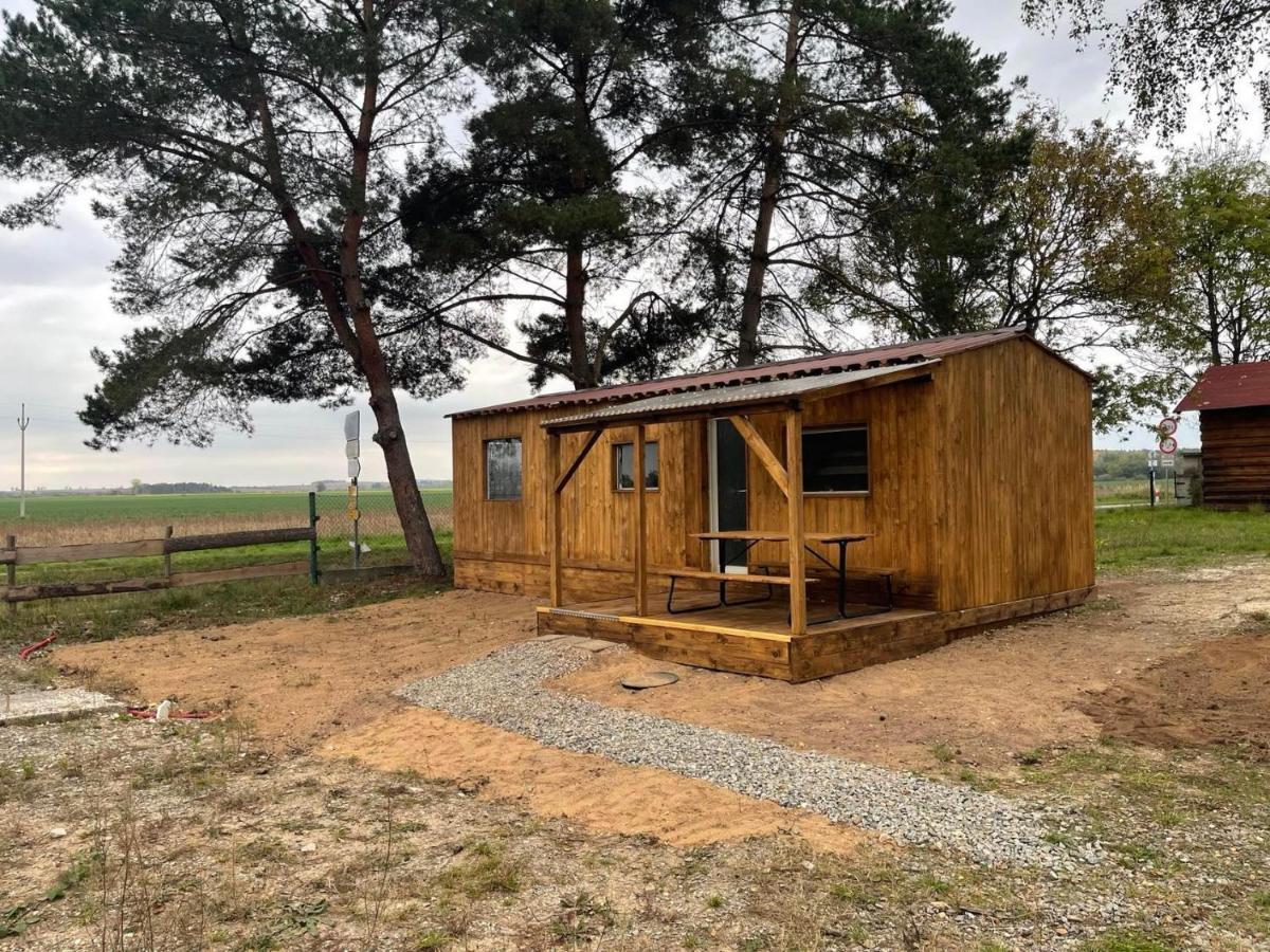Ubytování v dřevěném mobilheimu Štít Chlumec nad Cidlinou Exterior foto